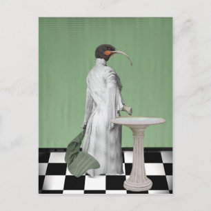 Postal El baño de las damas