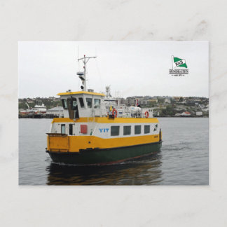 Postal El barco de lanzadera Angvik