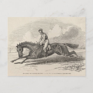 Postal El Barón, el ganador de la Gran St. Leger