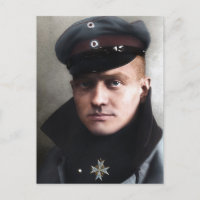 El Barón Rojo Manfred von Richthofen Colorize 1917