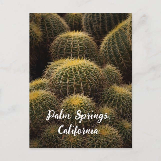 Postal El barril de oro en las manantiales de palma (Anverso)