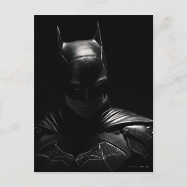 Postal El Batman a la sombra (Anverso)