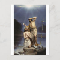 El bautismo de Cristo por Carl Bloch