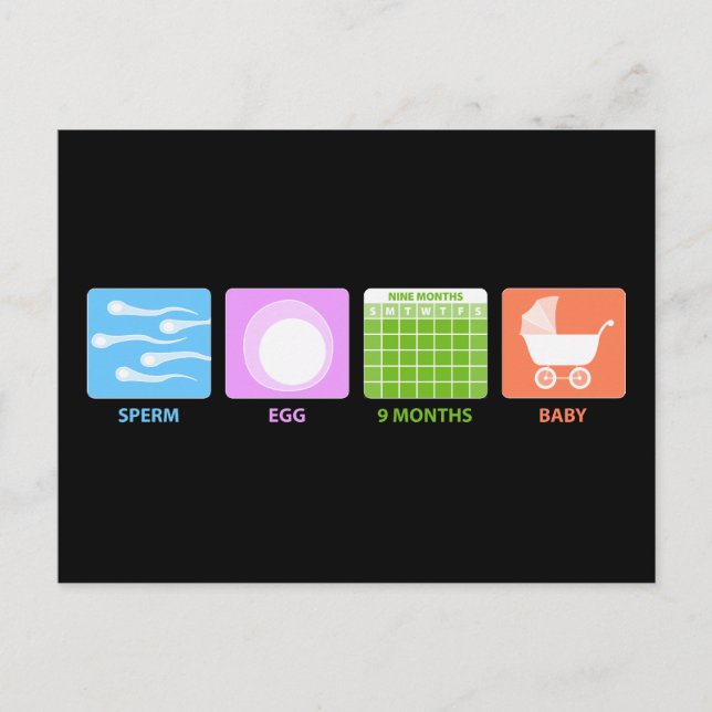 Postal El bebé (Anverso)