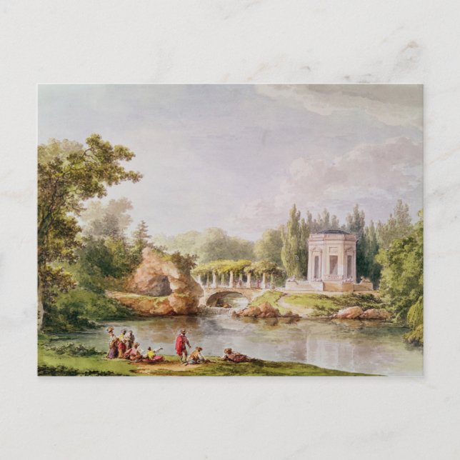Postal El Belvedere, Petit Trianon (Anverso)