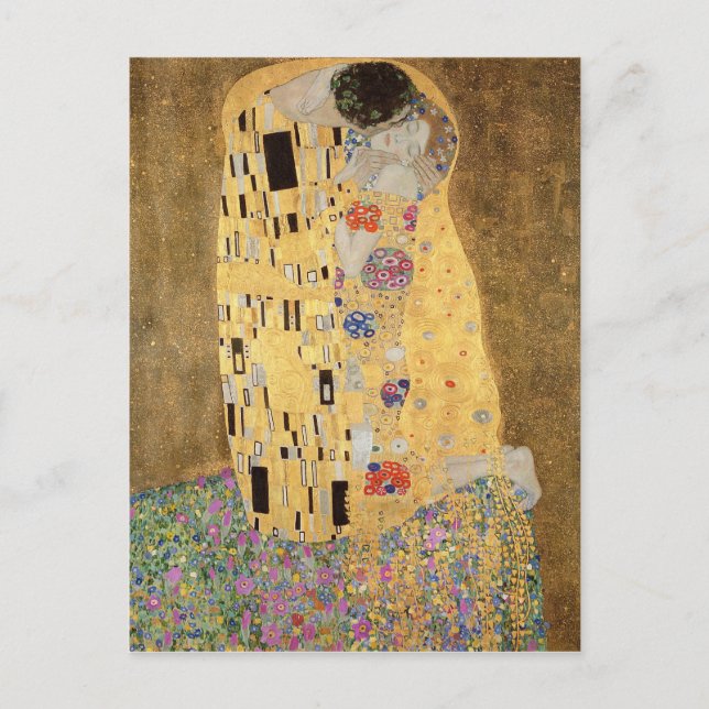 Postal El beso, 1907-08 (Anverso)