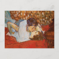El beso de Toulouse-Lautrec