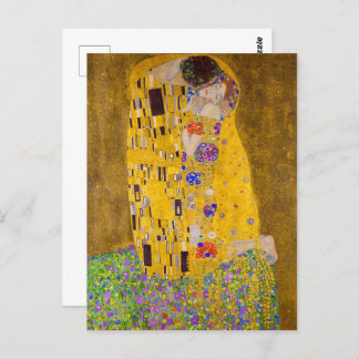Postal El beso | Gustav Klimt |