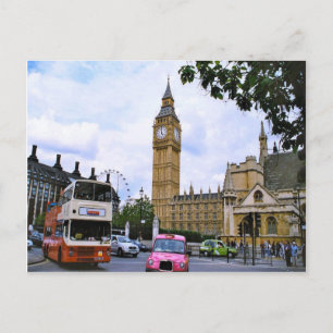 Postal El Big Ben y el Palacio de Westminster