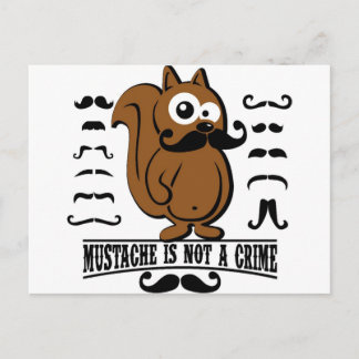 Postal el bigote no es un crimen