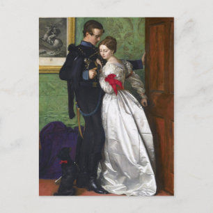 Postal El Black Brunswicker de John Everett Millais