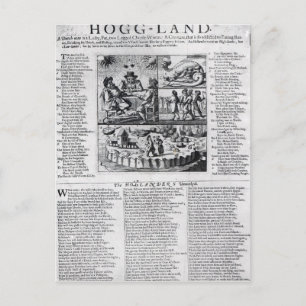 Postal El Boare holandés diseccionado