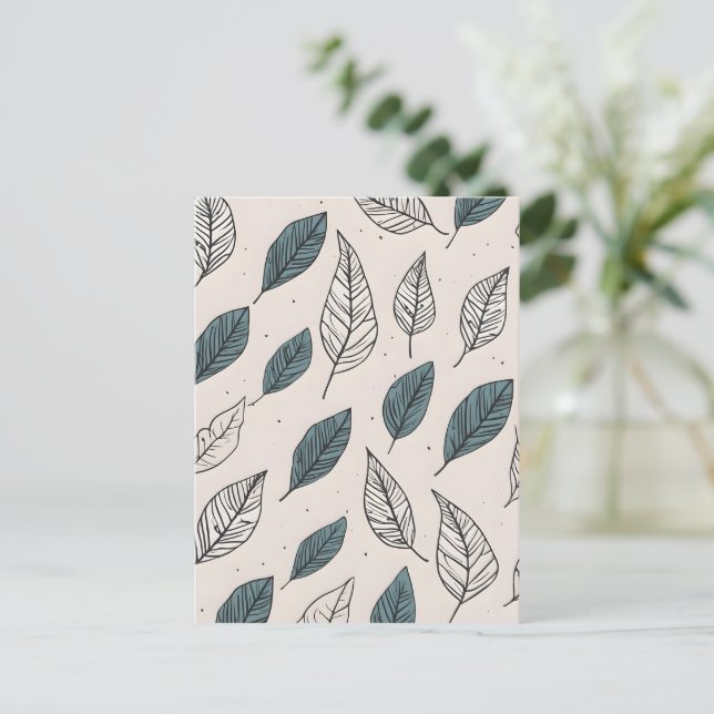 Postal El Boho deja el arte (Anverso de pie)