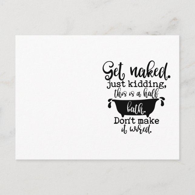 Postal El Bonito Baño De Diseño Para La Decoración De Su  (Anverso)