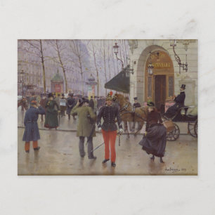 Postal El Boulevard des Capucines