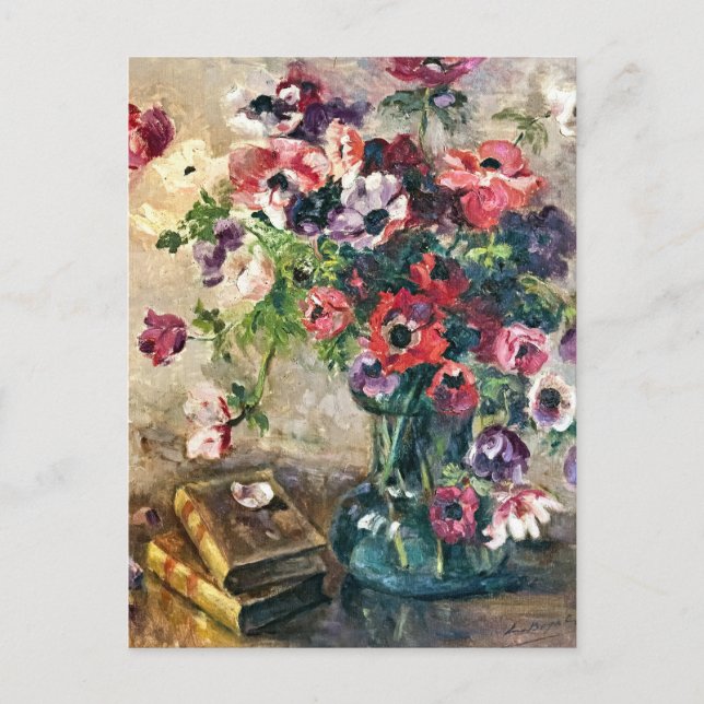 Postal El Bouquet de los Anemones | Luce Boyals (Anverso)