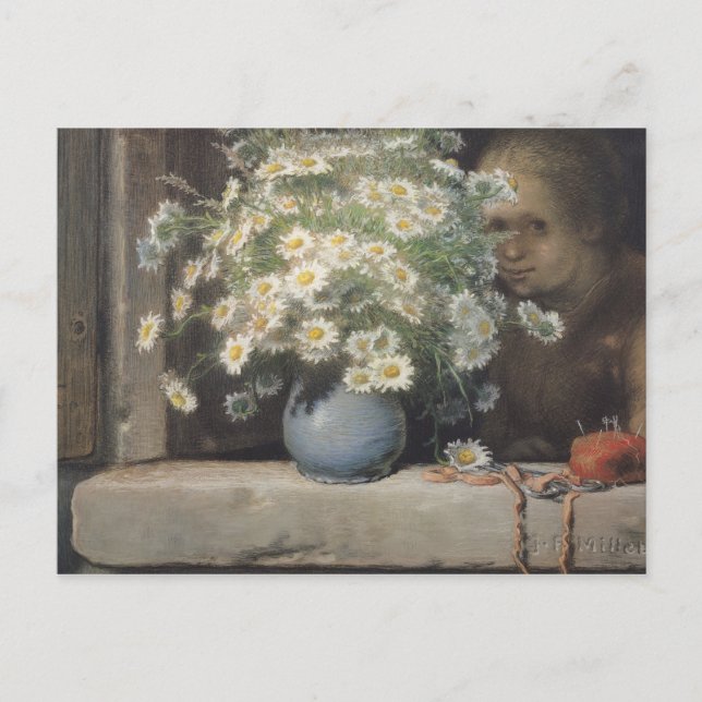 Postal El Bouquet de Margueritas, 1866 (Anverso)