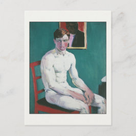 Postal El Boxer de Francis Cadell Bella Artes Gay