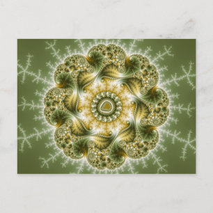 Postal El Broccolator - Arte Fractal