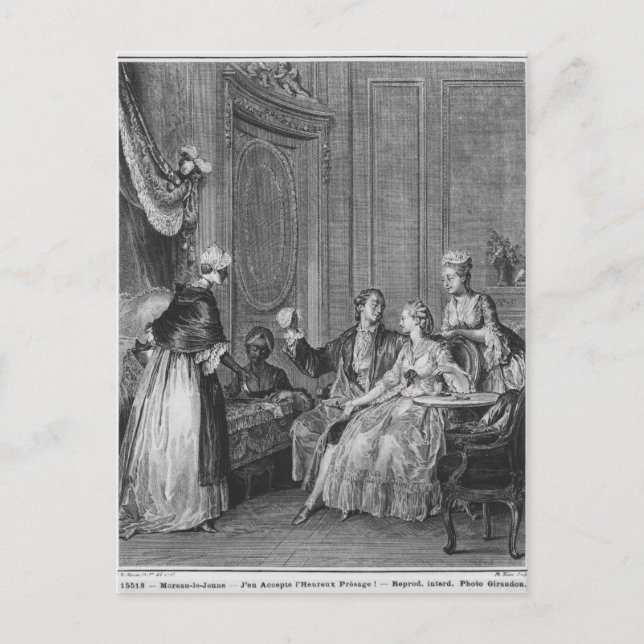 Postal El buen augurio (Anverso)