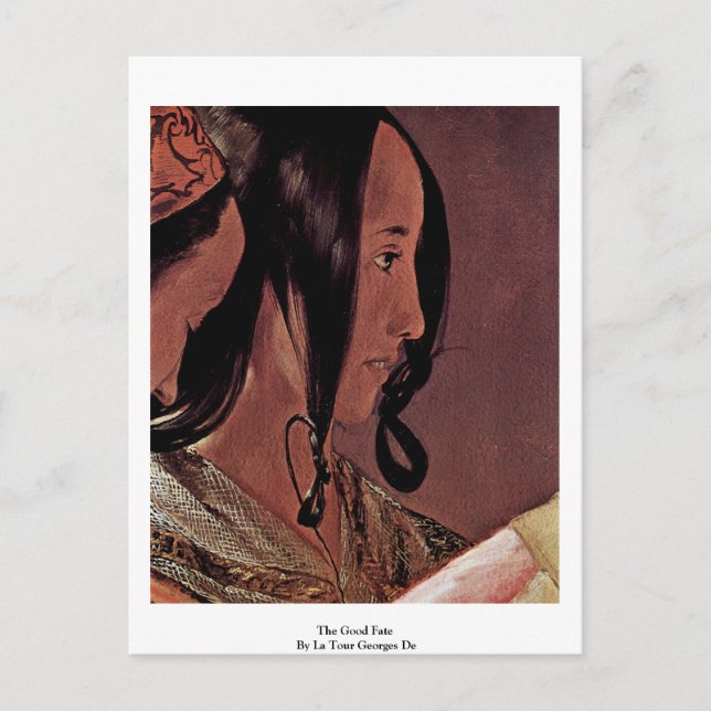Postal El Buen Destino De La Tour Georges De (Anverso)