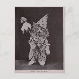 Postal El bufón de la corte de Tabbyland