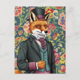 Postal El Caballero Fox Blue Purple Suit