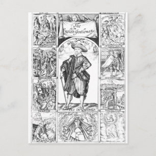 Postal El caballero inglés