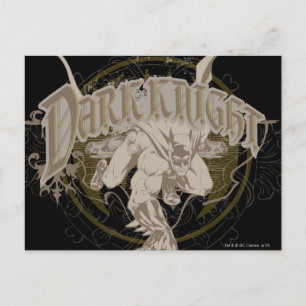 Postal El caballero oscuro