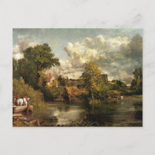 Postal El caballo blanco de John Constable,