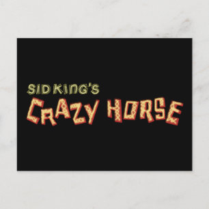 Postal el caballo loco de sid king