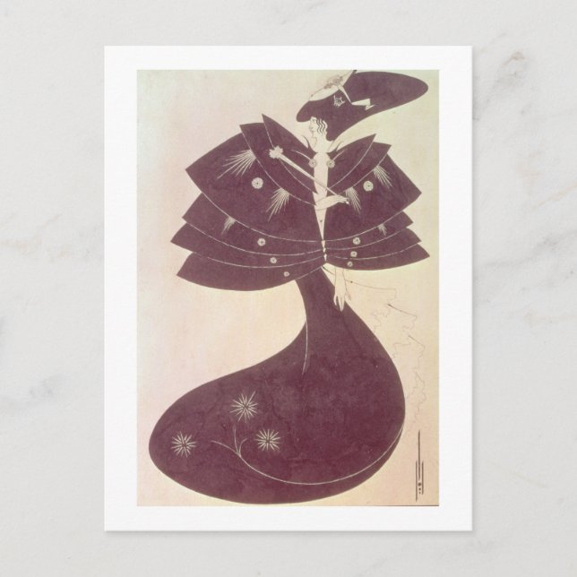 Postal El Cabo Negro, ilustracion para la edición inglesa (Anverso)