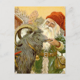 Postal “El cabrito de trineo” de Jenny Nystrom