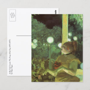 Postal El Café Concierto de Edgar Degas, Arte Antiguo Fin