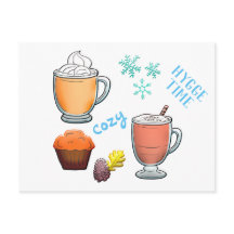 El café de cacao es acogedor en invierno