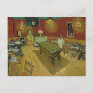 Postal El Café de Noche de Vincent Van Gogh