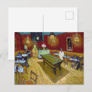 Postal El Café Nocturno Van Gogh