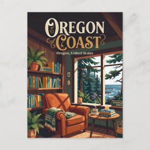 Postal El Café Whispering Pines Oregon