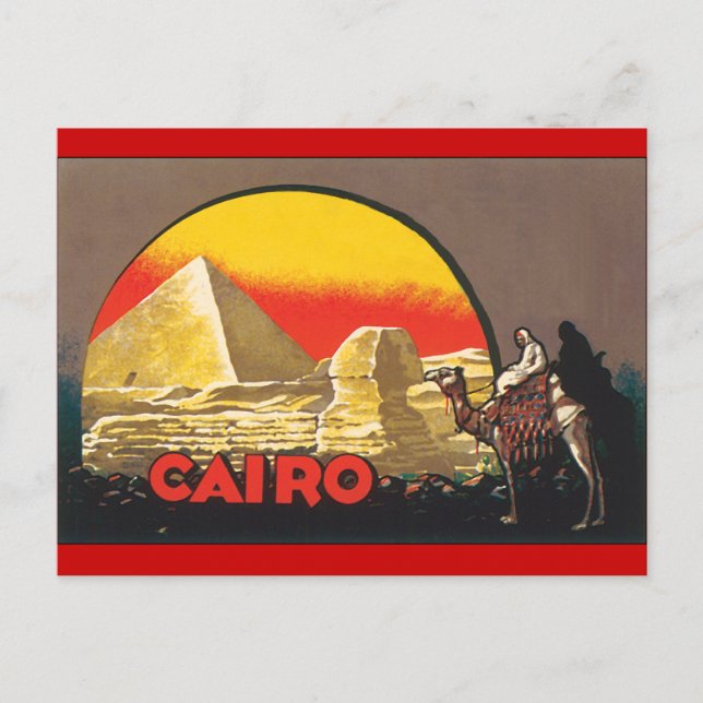 Postal El Cairo (Anverso)