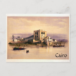 Postal El Cairo vintage