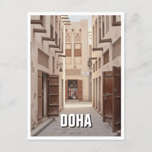 Postal El callejón en Doha Qatar