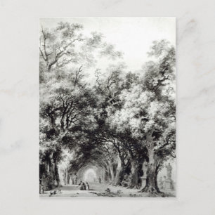 Postal El callejón oscuro, c.1773-74