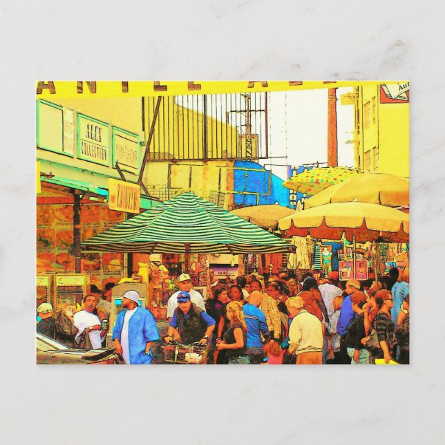 Postal el callejón - Postcard (Anverso)