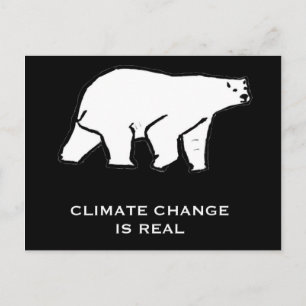 Postal El cambio climático es real