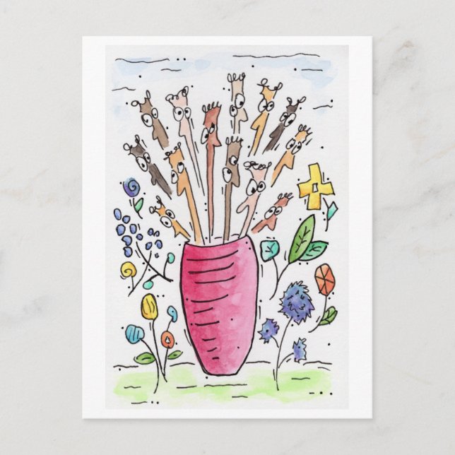 Postal "El cambio es juego limpio" (Anverso)