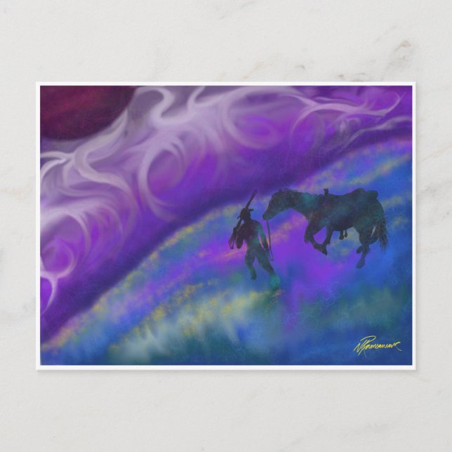 Postal El camino a casa (Anverso)