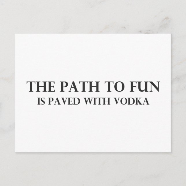 Postal El camino a la diversión 2 (Anverso)