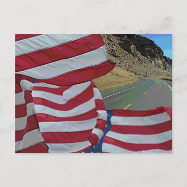 Postal el camino a la libertad (Anverso)