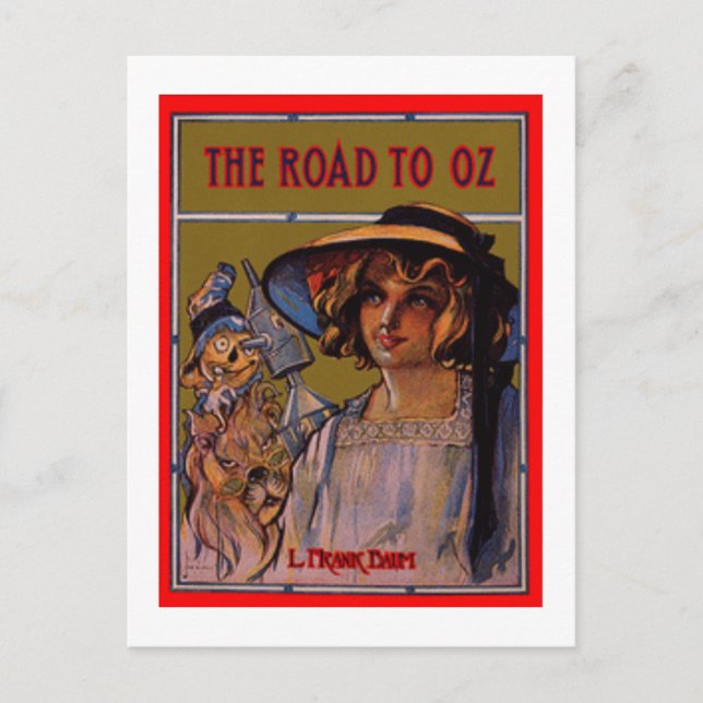 Postal El Camino A Oz (Anverso)