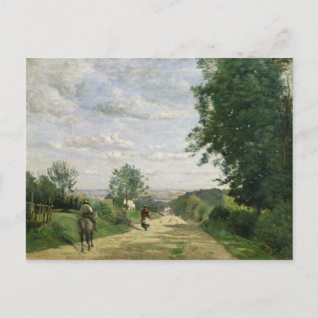 Postal El camino a Sevres, 1858-59 (Anverso)